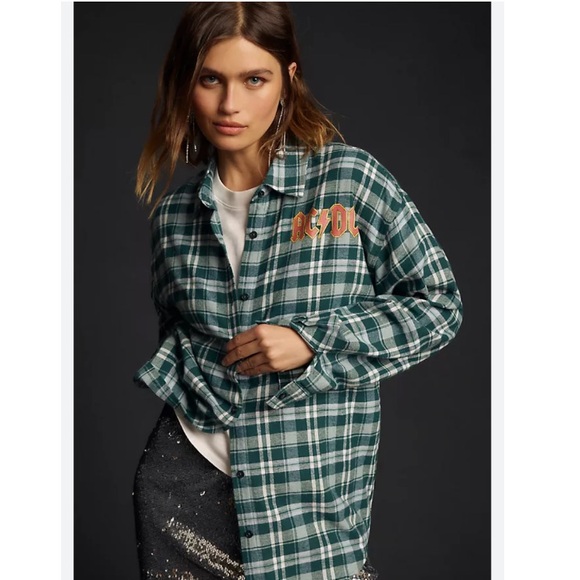 ACDC Graphic Buttondown Shirt - Picture 3 of 10